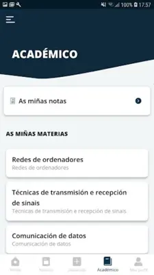 UVigo Universidade de Vigo android App screenshot 1