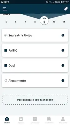 UVigo Universidade de Vigo android App screenshot 4