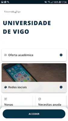 UVigo Universidade de Vigo android App screenshot 6